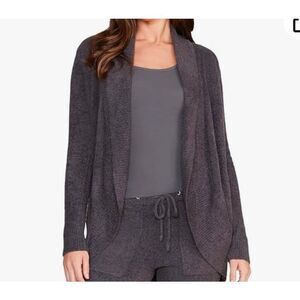 Barefoot Dreams Circle Cozy Lite Cardigan grey xs/small